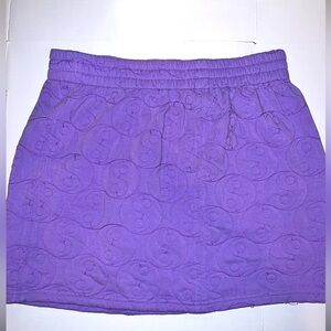 Emory park quilted skirt with yin yang design